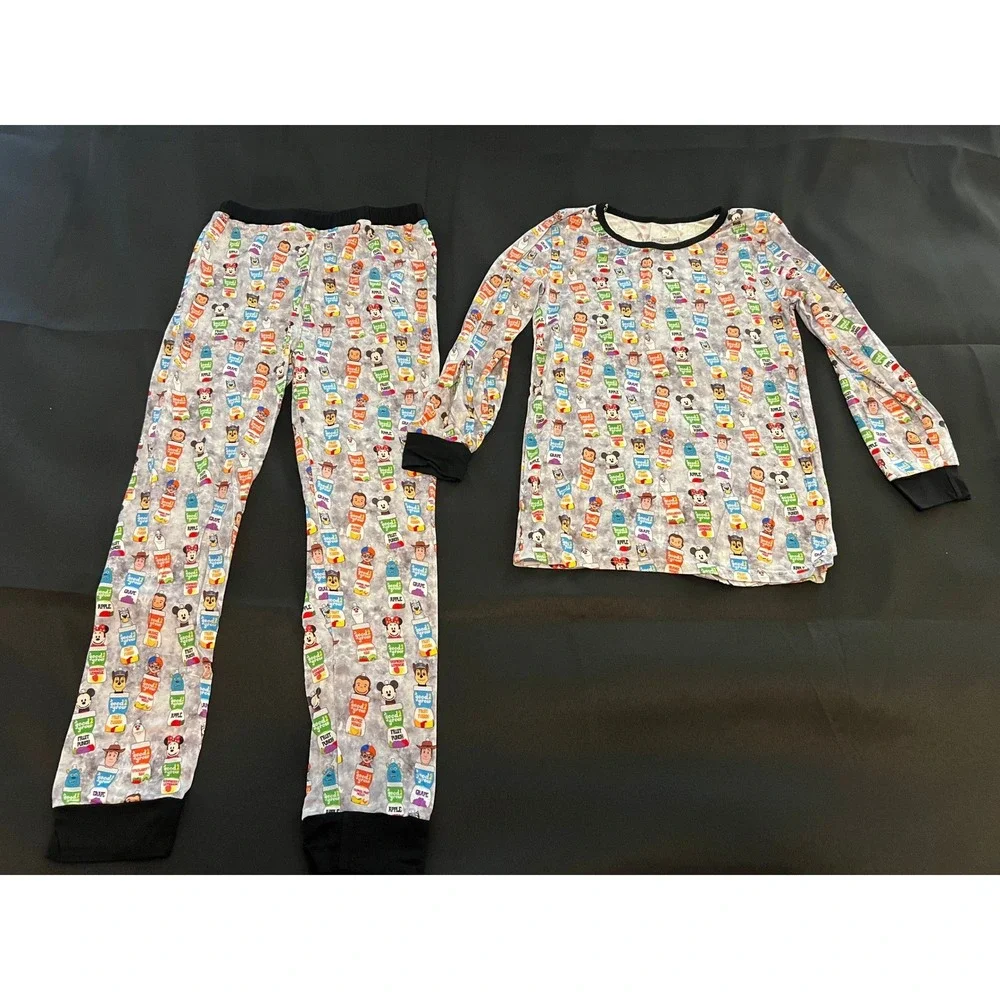 Good2Grow Character Bottle Print Pajama Set Bluey Mickey Paw Patrol‎ Toy Story